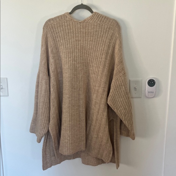 Topshop Beige Knit Cardigan - Picture 3 of 4